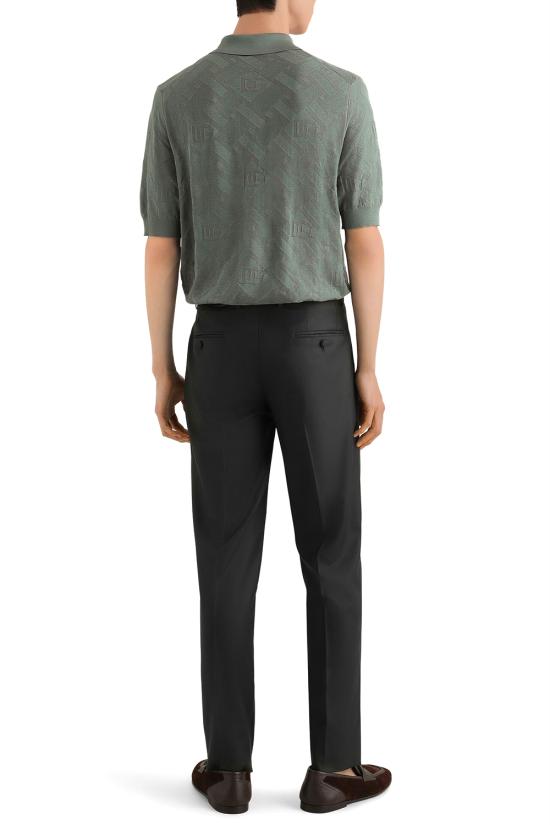 26SS 돌체앤가바나 폴로 티셔츠 GXZ02TJBSOC N4085 Grigio roccia - DOLCE & GABBANA