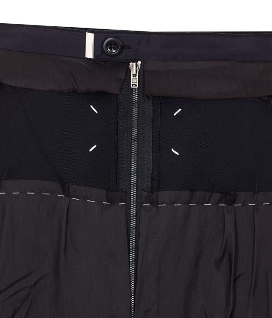 26SS 마르지엘라 미디 스커트 S51ME0048 MTN141855 Black - MAISON MARGIELA