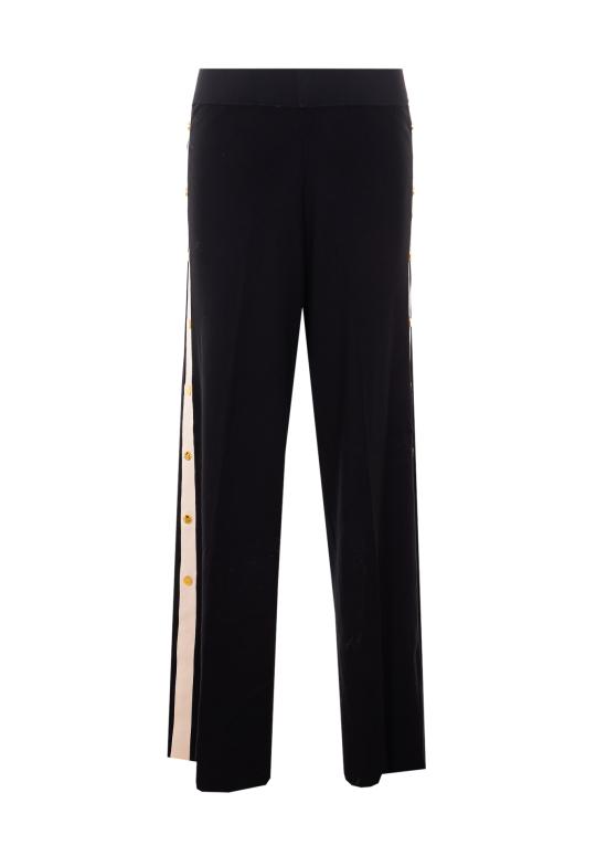 26SS 엘리자베타프랜치 스트레이트 팬츠 KP74S61E2 685 Black - ELISABETTA FRANCHI