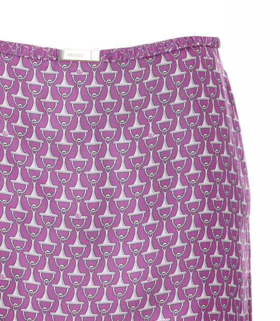 26SS 구찌 미디 스커트 853416 ZAUOO5794 Purple - GUCCI