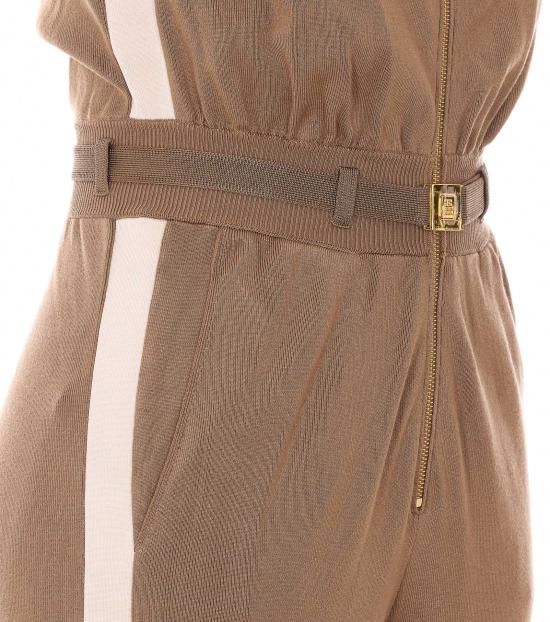 26SS 엘리자베타프랜치 점프수트 KT68S61E2 727 Brown - ELISABETTA FRANCHI