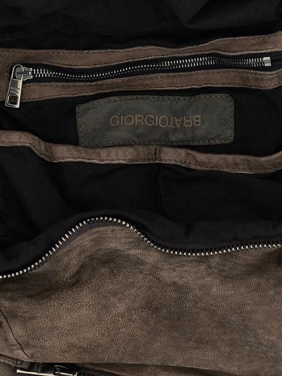 26SS 조르지오 브라토 백팩 BS26S2400VBRUSHSLATE Brown - GIORGIO BRATO