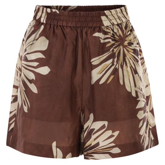 26SS 브루넬로 쿠치넬리 숏팬츠 MQ967RH299 BORDEAUX