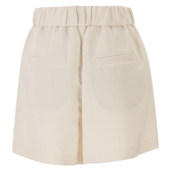 26SS 브루넬로 쿠치넬리 숏팬츠 MH126P8955 CREAM - BRUNELLO CUCINELLI