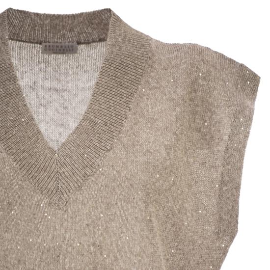 26SS 브루넬로 쿠치넬리 폴로 티셔츠 MDT746402 BROWN - BRUNELLO CUCINELLI