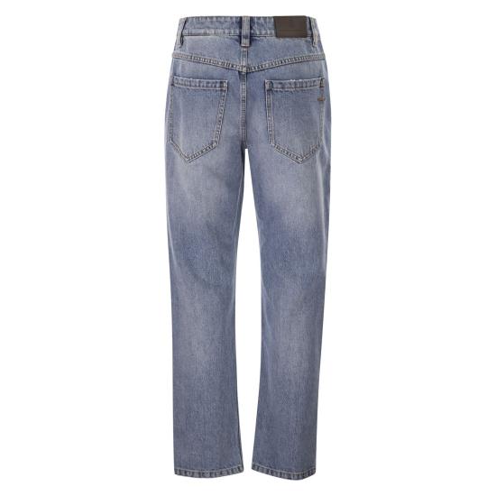 26SS 브루넬로 쿠치넬리 데님 팬츠 MA095P5847 LIGHT DENIM - BRUNELLO CUCINELLI