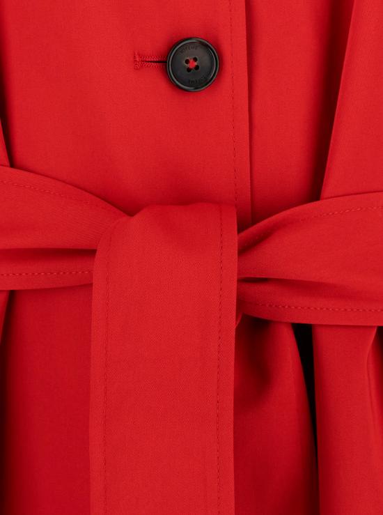 26SS 토템 트렌치 코트 261WRO0307FB0490344 Red - TOTEME