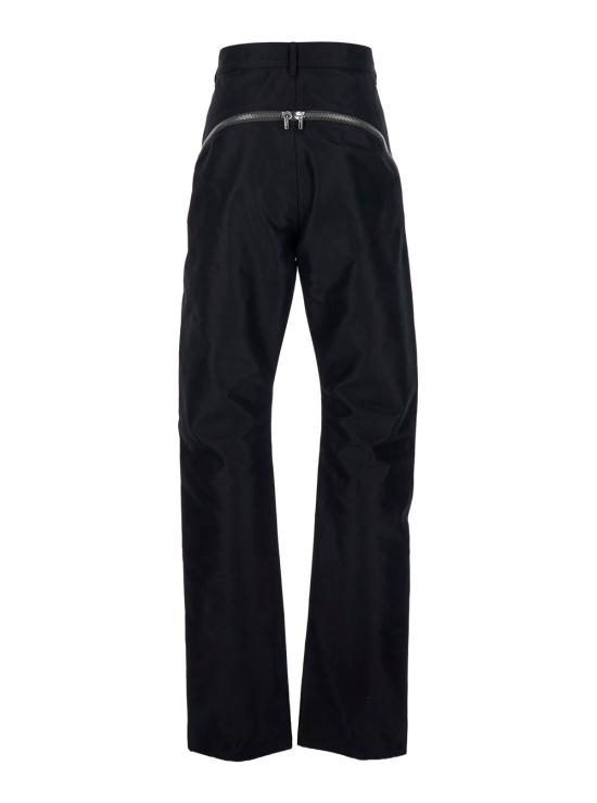 26SS 릭 오웬스 스트레이트 팬츠 RU01F2343CDU09 Black - RICK OWENS