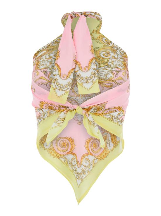 26SS 베르사체 민소매 티셔츠 10231991A171895Y590 Multicolor