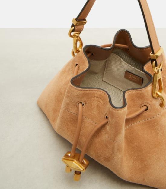 26SS 지미추 숄더백 CINCH SMALL IMA TOFFEE GOLD - JIMMY CHOO