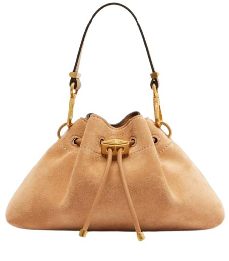 26SS 지미추 숄더백 CINCH SMALL IMA TOFFEE GOLD