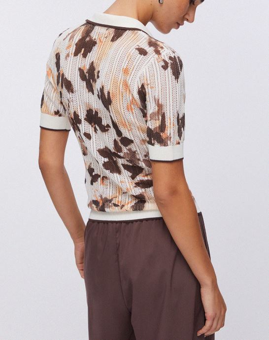 26SS 리우조 스웨터 TA6286 MA64RL9045 Brown - LIU JO