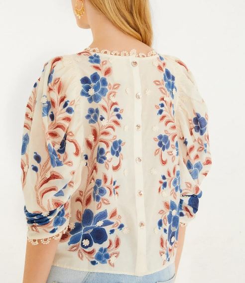 26SS 팜 리오 블라우스 344127 26089 Floral - FARM RIO