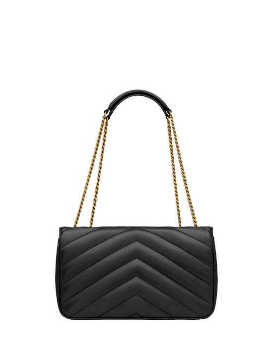 26SS 생로랑 루루 마틀라세 램스킨 미디움 숄더백 801439 AAEAX1000 97 - SAINT LAURENT