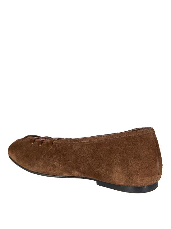 26SS 알로하스 플랫 슈즈 S10107404 SUEDEBROWN MARRONE - ALOHAS