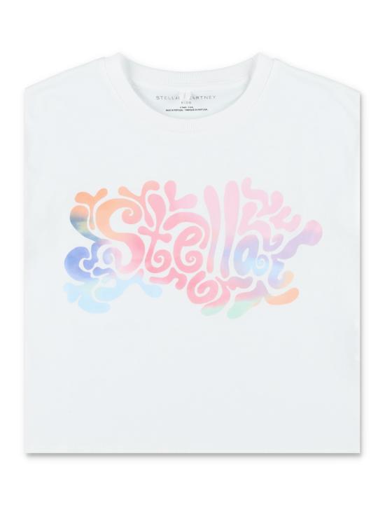 26SS [키즈] 스텔라 맥카트니 티셔츠 TY8A91Z0434 100 - STELLA MCCARTNEY