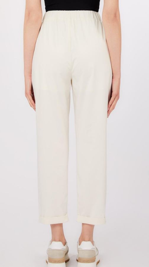 26SS 리우조 트레이닝/조거 팬츠 TA6255 TS92210105 White - LIU JO