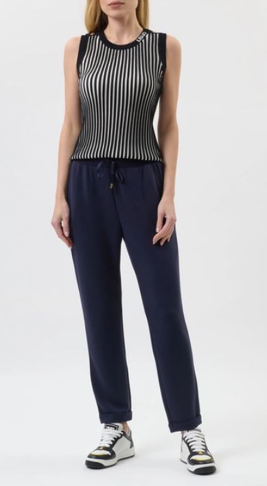 26SS 리우조 스트레이트 팬츠 TA6081 JS86993924 Blue - LIU JO