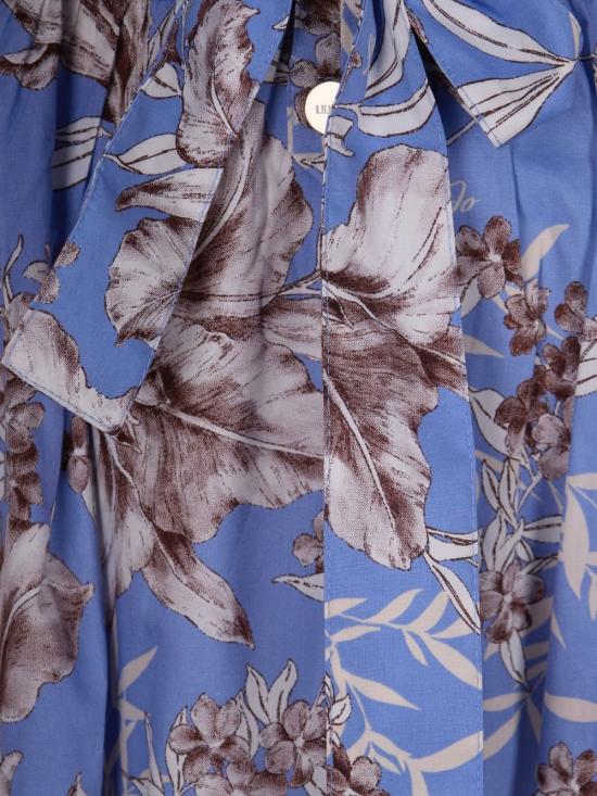 26SS 리우조 미디 원피스 WA6312 T4853P9502 Blu wave liles - LIU JO