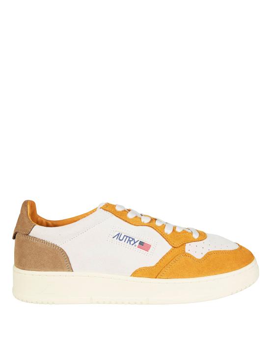 26SS 오트리 메달리스트 로우 스니커즈 AULMTS24 BRNMUSANT BEIGE