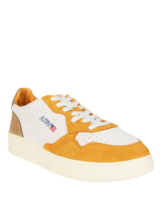 26SS 오트리 메달리스트 로우 스니커즈 AULMTS24 BRNMUSANT BEIGE - AUTRY