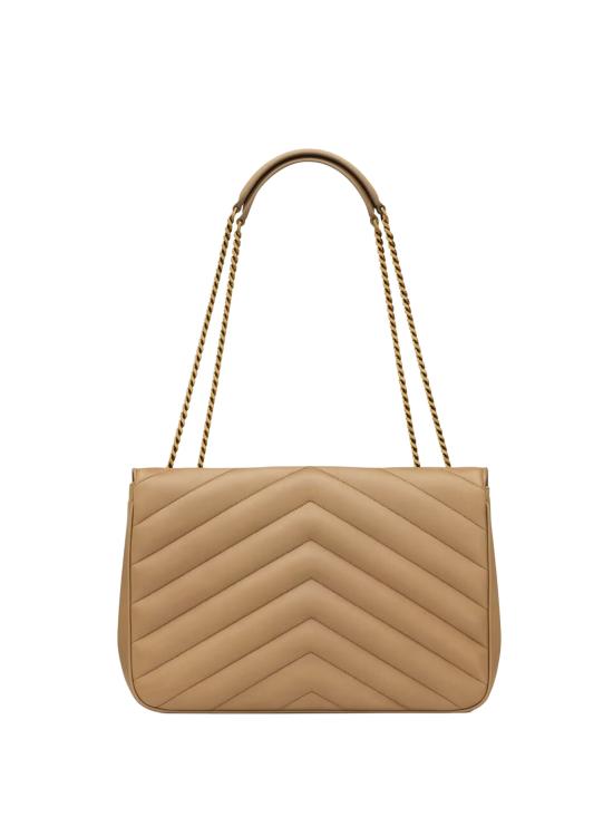 26SS 생로랑 루루 라지 마틀라세 램스킨 숄더백 803541 AAEAX2357 NATURAL TAN - SAINT LAURENT