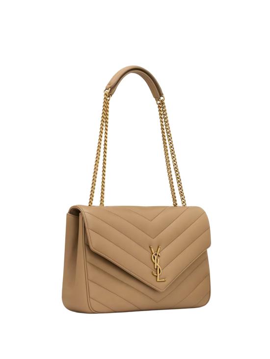 26SS 생로랑 루루 라지 마틀라세 램스킨 숄더백 803541 AAEAX2357 NATURAL TAN - SAINT LAURENT