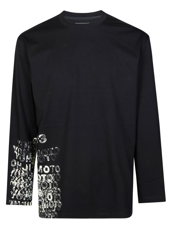 26SS 와이쓰리 반팔 티셔츠 KR2239 BLACK NERO