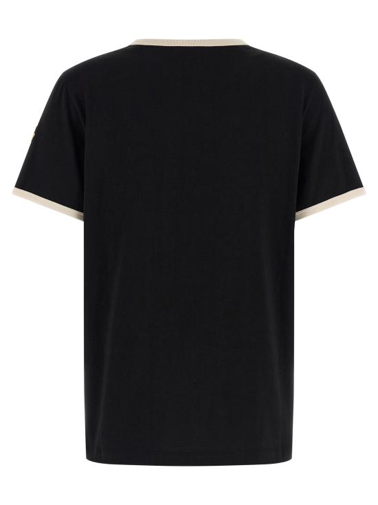 26SS 몽클레어 반팔 티셔츠 L10938C0001989AUO F90 NERO - MONCLER