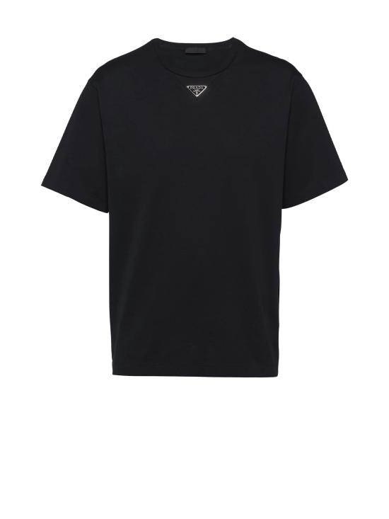 26SS 프라다 반팔 티셔츠 UJN861 S 232 240F0002 Black