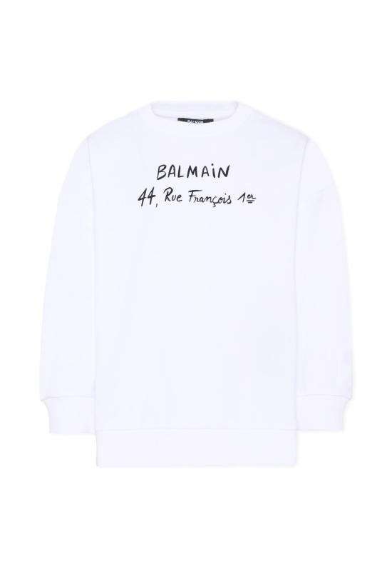 26SS [키즈] 발망 트레이닝 상의 BY4A30 Z3183 100NE WHITE