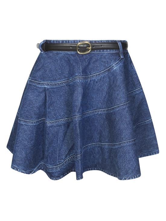 26SS 셀프 포트레이트 숏 스커트 RS26554SK BLUE