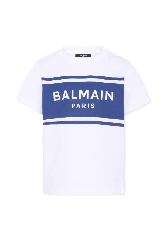 26SS [키즈] 발망 티셔츠 BY8P11 Z3672 100BL WHITE