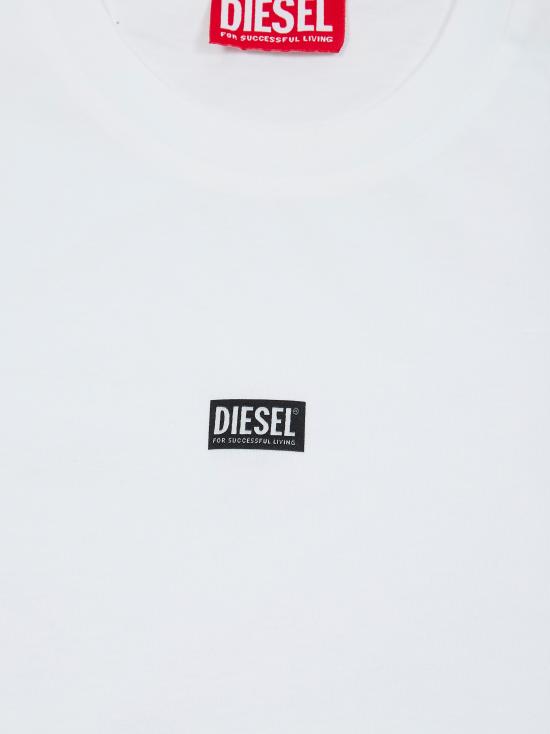26SS [키즈] 디젤 티셔츠 J02770 0CATM K100 BIANCO - DIESEL