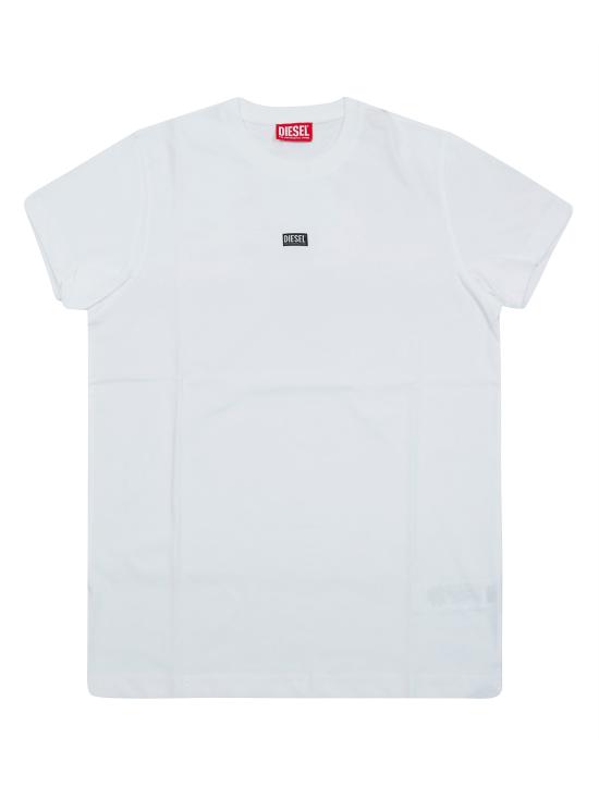 26SS [키즈] 디젤 티셔츠 J02770 0CATM K100 BIANCO