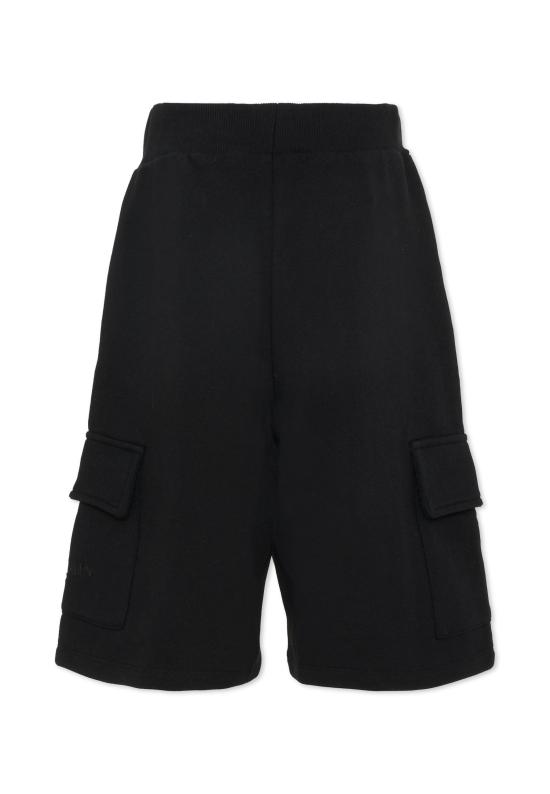 26SS [키즈] 발망 쇼츠/버뮤다 BY6P29 Z3183 930 BLACK - BALMAIN