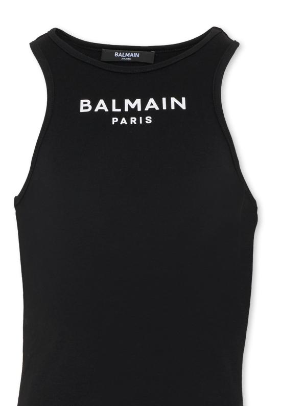 26SS [키즈] 발망 원피스 BY1A12 Z3277 930BC BLACK - BALMAIN