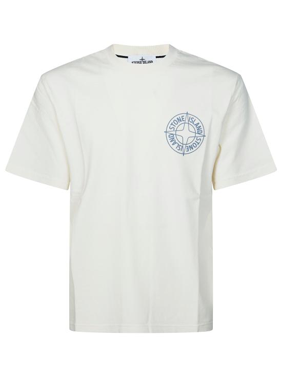 26SS 스톤 아일랜드 반팔 티셔츠 L1S152100001S0284 V0093 BIANCO