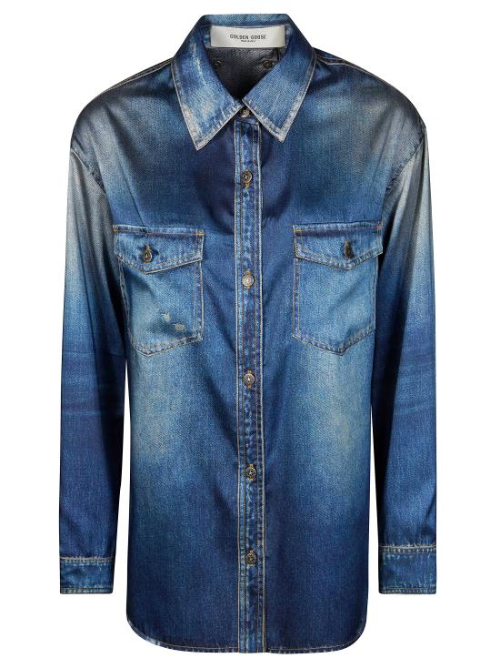 26SS 골든구스 셔츠 GWP02525P002406 50100 BLU