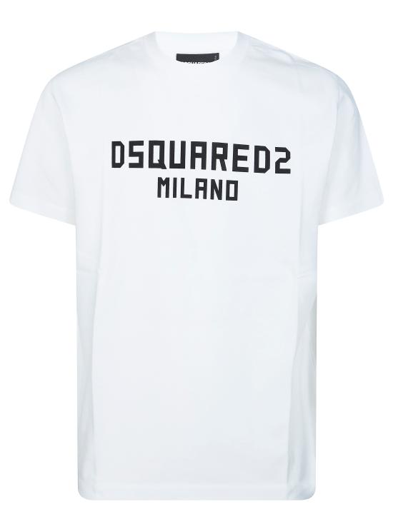 26SS 디스퀘어드2 반팔 티셔츠 S74GD1520D20106 100 BIANCO