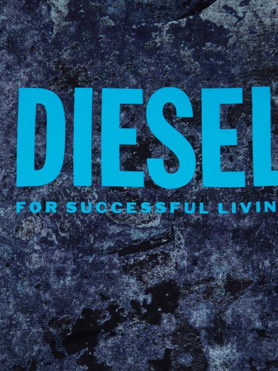 26SS [키즈] 디젤 티셔츠 J02592 KYA0A TMIM OV K8AT BLU - DIESEL