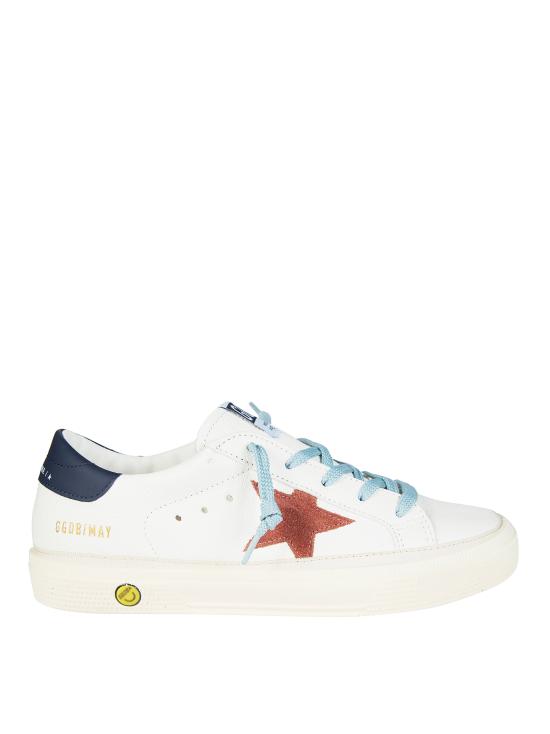 26SS [키즈] 골든구스 스니커즈 GYF01033 F008061 105 WHITE RED BLUE 10575 BIANCO