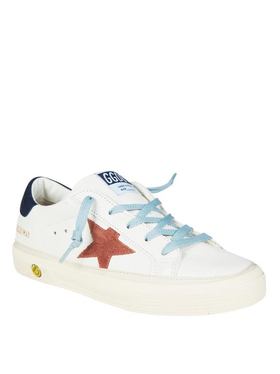 26SS [키즈] 골든구스 스니커즈 GYF01033 F008061 105 WHITE RED BLUE 10575 BIANCO - GOLDEN GOOSE