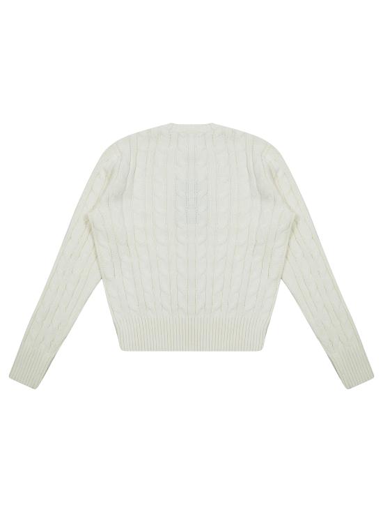 26SS [키즈] 폴로 랄프로렌 가디건 313901316011 WARMWHITEWHINTOFPINK BIANCO - POLO RALPH LAUREN