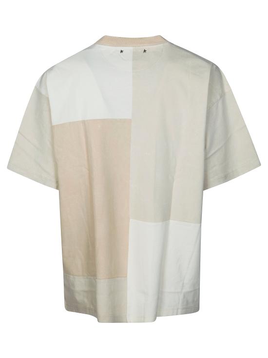 26SS 골든구스 반팔 티셔츠 GMP01535P002365 12389 BIANCO - GOLDEN GOOSE