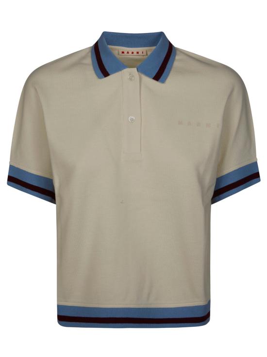 26SS 마르니 폴로 티셔츠 THJE0389LSUTC599 00W08 BEIGE