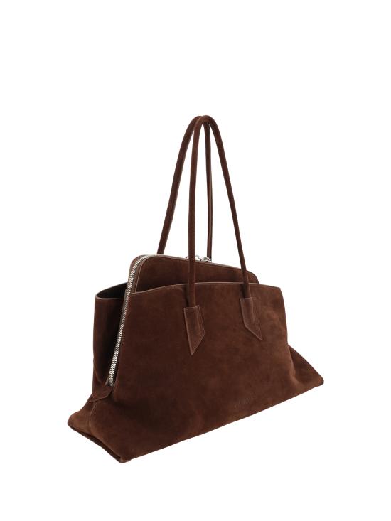 26FW 디 아티코 라 파세지아타 미디엄 탑 핸들 백 250WAH00054LBT007AA 850 MARRONE - THE ATTICO