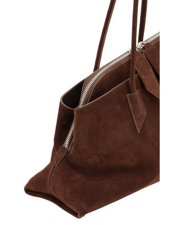 26FW 디 아티코 라 파세지아타 미디엄 탑 핸들 백 250WAH00054LBT007AA 850 MARRONE - THE ATTICO