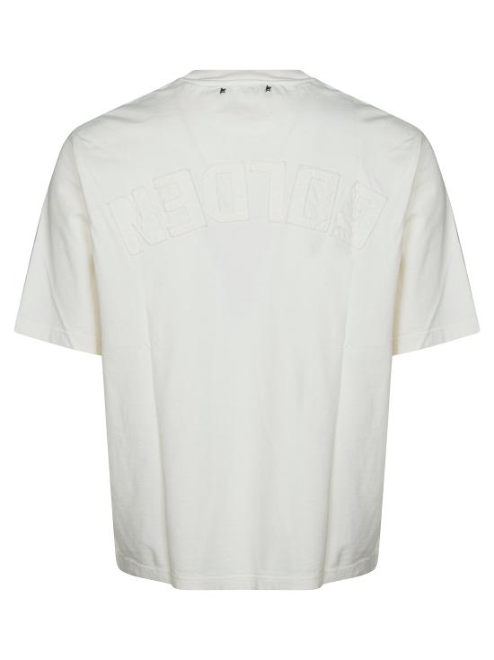 26SS 골든구스 반팔 티셔츠 GUP01873P001576 11560 BIANCO - GOLDEN GOOSE