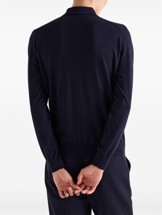  프라다 반팔 티셔츠 UMB815 1164F0SVF Blue - PRADA
